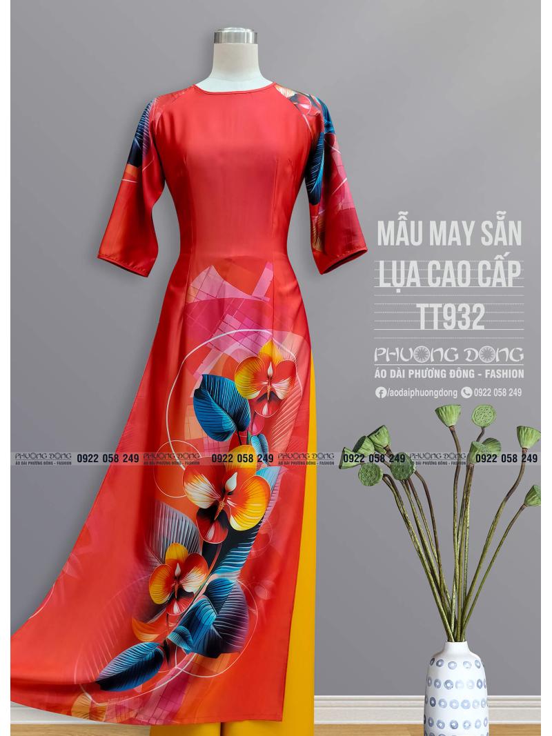 Áo Dài Truyền Thống Lụa Cao Cấp TT932